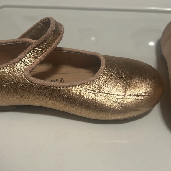 Old Soles Rose Gold Mary Janes SIZE 28/10 - Picture 5 of 9